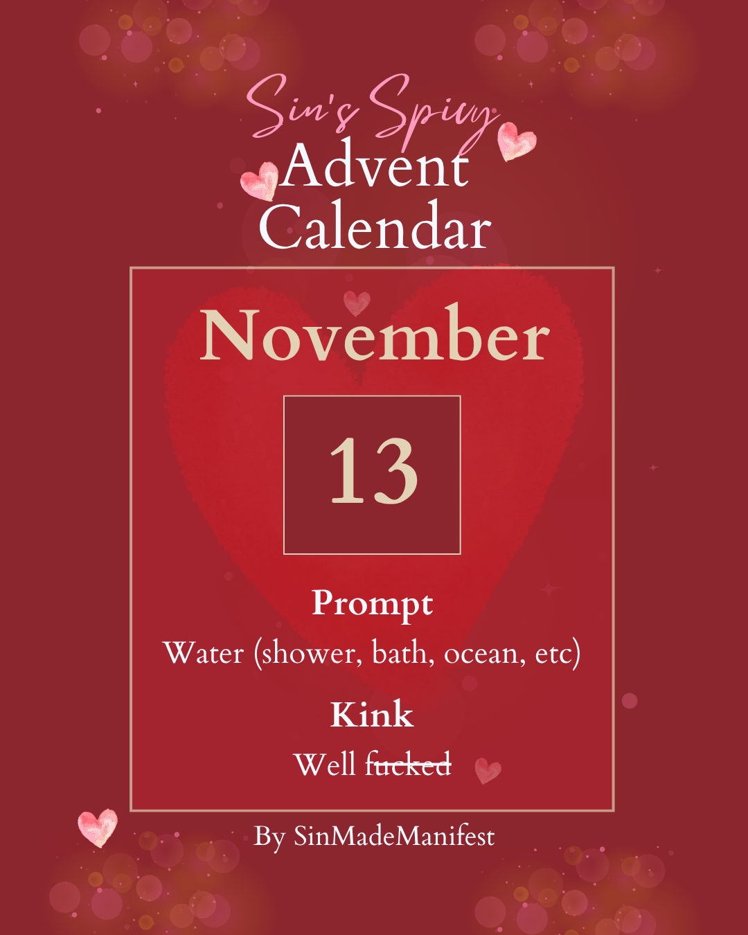 Sin's Spicy Advent Calendar