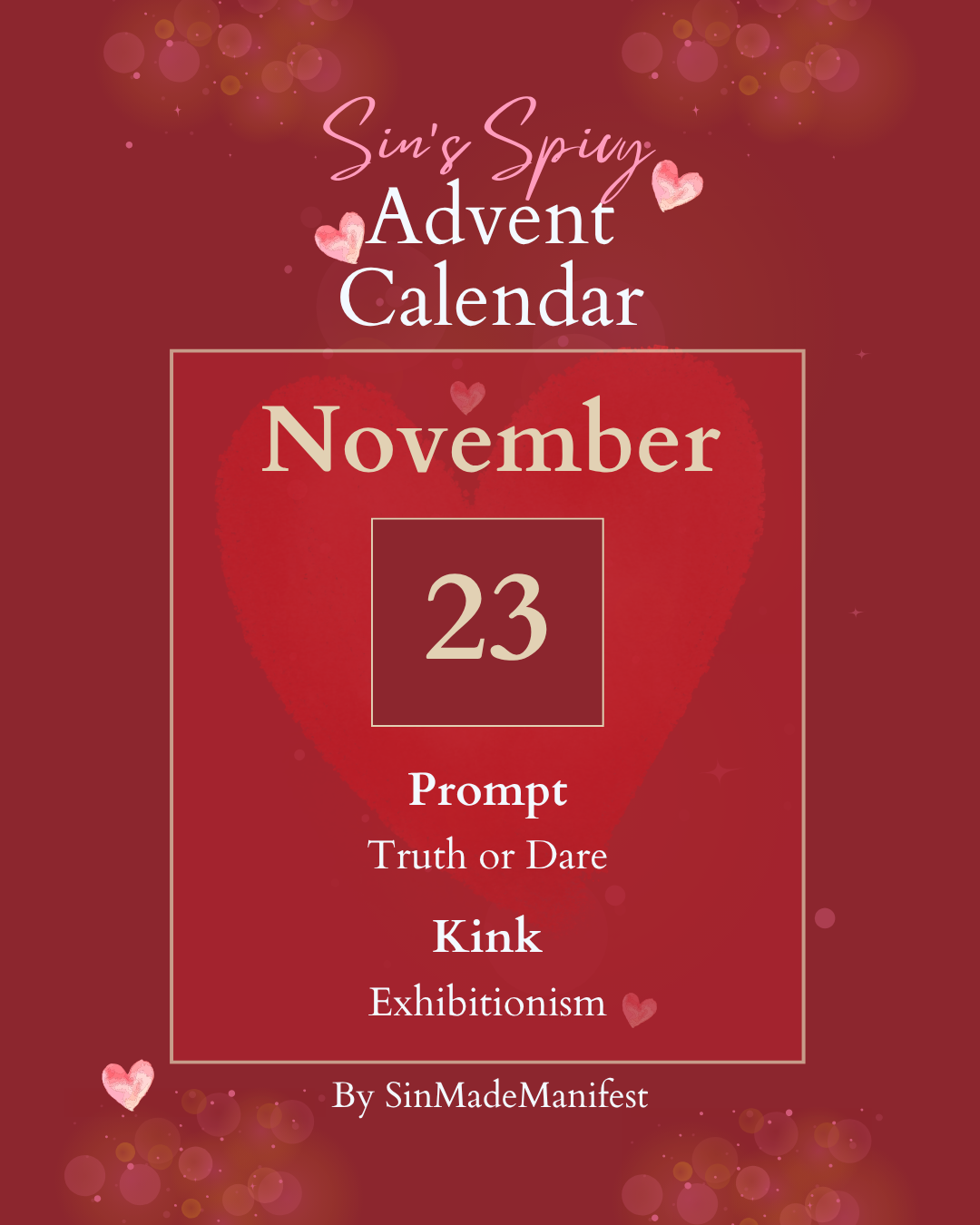 Sin's Spicy Advent Calendar