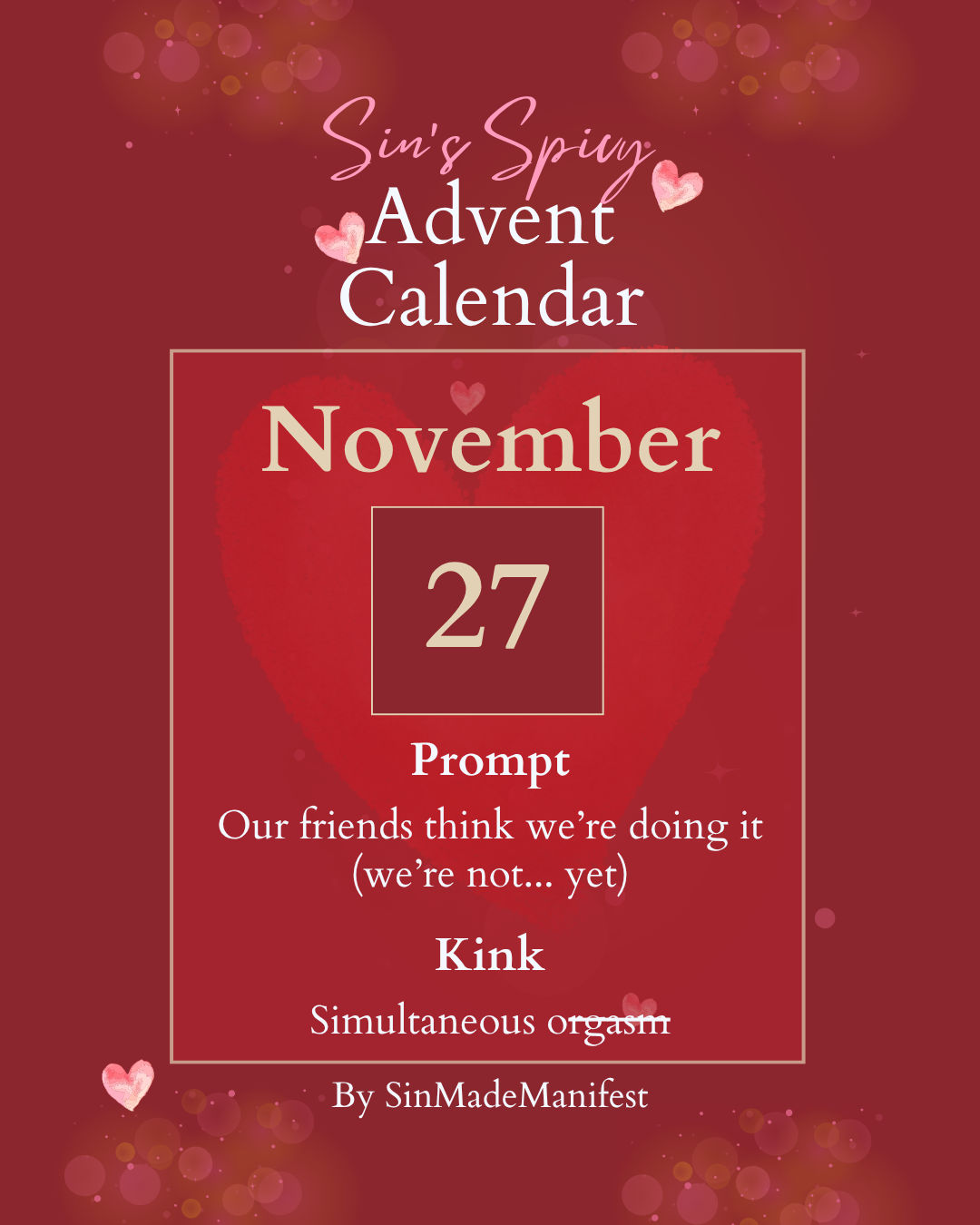 Sin's Spicy Advent Calendar