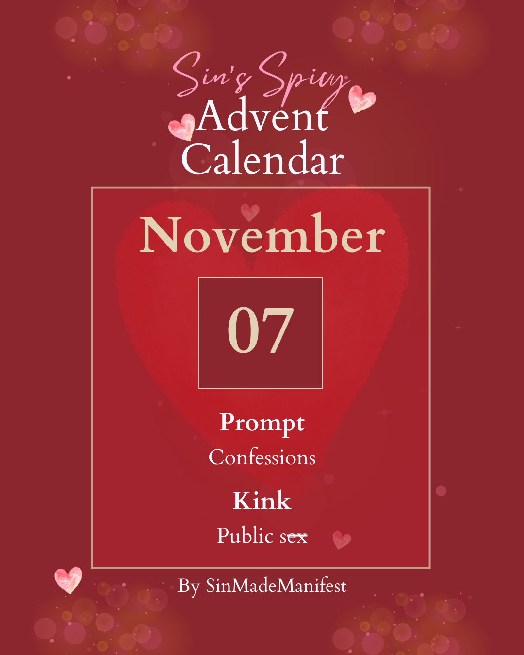 Sin's Spicy Advent Calendar
