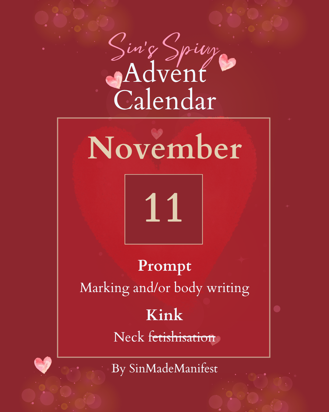 Sin's Spicy Advent Calendar